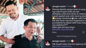 Beredar curhatan wakil Bupati Purwakarta Abang Ijo Hapidin dalam kolom komentar yang mengaku tak pernah dilibatkan bertugas oleh Bupati Om Zein.