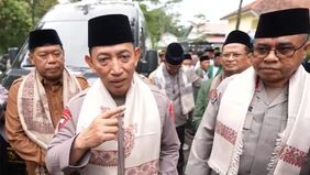 Kapolri Jenderal Polisi Listyo Sigit Prabowo menyampaikan belasungkawa atas wafatnya Wakil Presiden Ke-6 Republik Indonesia, Try Sutrisno.