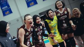Press Release No. 039.PR/STH.01.05/III/2026

Tundukkan Jakarta Livin Mandiri 3-0, Jakarta Electric PLN Mobile Amankan Tiket Final Four Proliga 2026

Bogor, 3 Maret 2026 - Tim Jakarta Electric PLN Mobile sukses menumbangkan Jakarta Livin Mandiri pada 