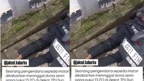 Korban sempat mengemudikan kendaraan lalu oleng dan terjatuh. Berdasarkan identitas yang ada korban merupakan warga Cipinang Besar Utara, Jakarta Timur.