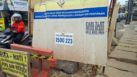 Perusahaan Umum Daerah PAM Jaya membantah tudingan bahwa proyek galian pipa air bersih di Jalan Peta Selatan, Kalideres, Jakarta Barat, terbengkalai akibat tidak adanya aktivitas fisik di permukaan.