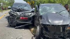 Rombongan kendaraan yang membawa sejumlah pejabat Pemerintah Provinsi Sulawesi Tenggara (Pemprov Sultra) mengalami kecelakaan lalu lintas saat dalam perjalanan menuju Kota Baubau pada Kamis, 5 Maret 2026.