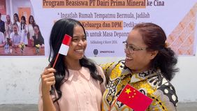 Enam penerima Beasiswa PT Dairi Prima Mineral (PT DPM) Angkatan ke-4 tengah menjalani tahap pembekalan sebelum berangkat ke Guangzhou China pada 9 Maret 2026.
