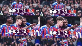 Skuad asuhan Olivier Glasner membobol gawang Spurs lewat tembakan Ismaila Sarr, namun tidak dianulir karena offside setelah tinjauan VAR.