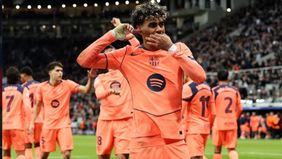 Lamine Yamal sukses menyelamatkan Barca dari kekalahan setelah eksekusi penaltinya membobol gawang Newcastle pada menit 90+6.