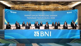 PT Bank Negara Indonesia (Persero) Tbk atau BNI melalui Rapat Umum Pemegang Saham Tahunan (RUPST) Tahun Buku 2025 menyetujui pembagian dividen tunai sebesar Rp13,03 triliun kepada para pemegang saham.