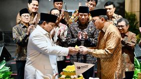 Danantara Indonesia menandai satu tahun perjalanan kelembagaannya melalui kegiatan refleksi bersama yang diselenggarakan di Wisma Danantara, Jakarta, pada Selasa 10 Maret 2026 Kegiatan tersebut dihadiri oleh Presiden Republik Indonesia, para Menteri.