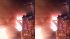 Kebakaran dilaporkan terjadi pada bangunan ruko yang berlokasi di Jalan Tanah Sereal, Tanah Sereal, Tambora, Jakarta Barat.