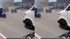 Dinas Pemadam Kebakaran dan Penyelamatan (Damkarmat) Baubau menerima laporan kejadian pada pukul 11.09 Wita melalui call center emergency oleh warga sekitar. Menindaklanjuti laporan yang masuk, Damkarmat mengerahkan satu unit mobil penembak dan satu 