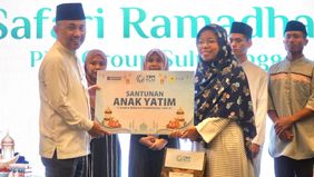 PLN Group menyalurkan santunan kepada anak yatim, guru pengajian, marbot masjid, kaum duafa, serta santri di Kabupaten Banggai, Sulawesi Tengah jelang idul Fitri 1447 H.