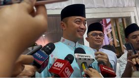 Prabowo Subianto menggelar acara gelar griya (open house) dalam rangka Hari Raya Idulfitri 1447 Hijriah di kompleks Istana Kepresidenan, Jakarta