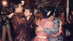 Prabowo Subianto menyampaikan ucapan ulang tahun kepada putranya, Didit Hediprasetyo, melalui unggahan di akun media sosial pribadinya