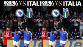 Di sisi lain, Bosnia-Herzegovina lolos ke partai final seusai menyingkirkan Wales pada semifinal play-off jalur A Kualifikasi zona Eropa di Stadion Cardiff City, Cardiff, Kamis waktu setempat.