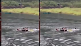 Berdasarkan informasi yang dihimpun di lokasi dan bukti rekaman siaran, korban diduga menerima tantangan atau challenge dari salah satu penontonnya.