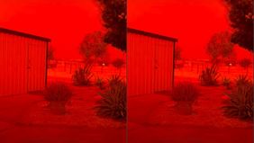 Fenomena alam dramatis menyelimuti kawasan Shark Bay pada 27&ndash;29 Maret 2026, ketika langit berubah menjadi merah pekat akibat badai debu ekstrem yang dipicu oleh Siklon Tropis Narelle. Peristiwa ini langsung menyita perhatian publik karena menciptakan