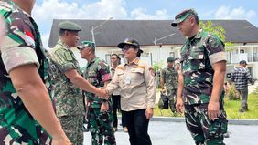 Ini dilakukan guna memperkuat koordinasi pengamanan perbatasan.