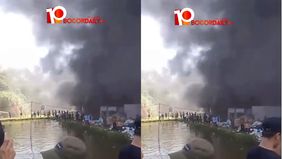 Belum diketahui pasti penyebab kebakaran tersebut. Saat ini sedang dalam penanganan petugas Damkar.