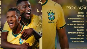 Ketiga gol Brasil dilesakkan Danilo Santos (45+1'), Igor Thiago (penalti 88'), dan Gabriel Martinelli (90+2'). Bagi Danilo dan Thiago, itu menjadi gol pertama mereka untuk timnas Brasil.