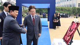 Presiden Prabowo Subianto menerima penghargaan kehormatan tertinggi dari Pemerintah Republik Korea, yakni The Grand Order of Mugunghwa