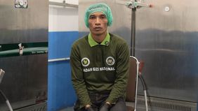 Susanto Diterima Di Dapur MBG Di SPPG Pojok, Mojogedang, Karanganyar.
