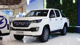 Foton Menghadirkan Dua Kendaraan Listrik Komersial Unggulan Di GIICOMVEC 2026.
