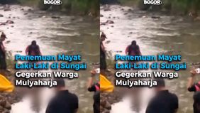 Warga Kelurahan Mulyaharja RT 4 RW 8, Kecamatan Bogor Selatan digegerkan dengan penemuan mayat laki-laki di pinggir sungai pada Sabtu (11/4/2026) sore.