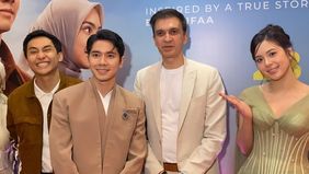 Film Kupilih Jalur Langit akan segera tayang pada 23 April di bioskop dengan cerita tentang kehidupan pasangan suami istri muda dari korban perjodohan orang tua.