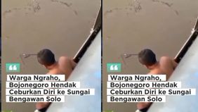 Beruntung, warga yang ada disekitar lokasi kejadian berhasil mencegah niat pelaku tersebut.