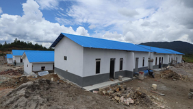 Badan Nasional Penanggulangan Bencana (BNPB) mengatakan tengah mempercepat pembangunan 103 hunian tetap (huntap) di Desa Dolok Nauli, Kabupaten Tapanuli Utara, Sumatra Utara, di mana 70 unit pertama ditargetkan rampung pada Mei mendatang.