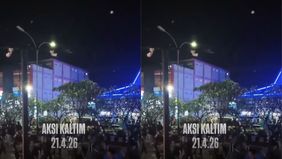 Aksi demonstrasi besar yang berlangsung di Samarinda pada Senin (21/4/2026) berubah menjadi kericuhan setelah ribuan massa turun ke jalan menyuarakan tuntutan terhadap pemerintah daerah.