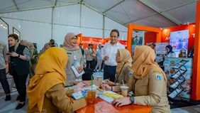 Sasar nasabah Aparatur Sipil Negara (ASN) Pemprov DKI Jakarta, Bank Jakarta menggelar Bank Jakarta XPORIA 2026. Berbagai produk mulai dari kuliner, fashion, properti dan otomotif disuguhkan pada kegiatan yang berlangsung mulai tanggal 20 sampai 23 Ap