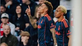 Nottingham Forest menjauhi zona merah klasemen sementara Liga Inggris seusai membantai Sunderland dengan skor telak 5-0 dalam laga pekan ke-34 di Stadion of Light, Sunderland, Jumat waktu setempat (Sabtu dini hari WIB).