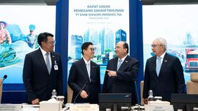 PT Bank Mandiri (Persero) Tbk (kode saham: BMRI) melalui Rapat Umum Pemegang Saham Tahunan (RUPST) yang digelar pada Rabu, 29 April 2026, menyepakati pembagian dividen sebesar Rp44,47 triliun.