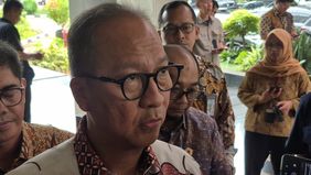 Menteri Perindustrian Agus Gumiwang Kartasasmita menggelar pertemuan dengan Menteri Keuangan Purbaya Yudhi Sadewa di kantor Kementerian Keuangan, Selasa 5 Mei 2026. 