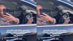 Video yang menampilkan seorang perwira menengah Polri berpangkat AKBP menjadi sorotan luas di media sosial. Dalam rekaman tersebut, terlihat seorang anggota kepolisian tengah mengemudikan mobil sedan sambil merokok. Kendaraan yang digunakan berpelat 