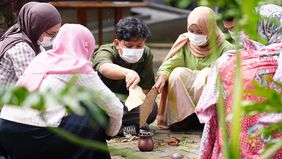 Lokakarya "Teknik Ratus Batik: Ratus Batik sebagai Teknik Preservasi Herbal: Sinergi Kearifan Lokal dan Konservasi Wastra Nusantara" diselenggarakan pada Selasa, 5 Mei 2026, di Museum Tekstil Jakarta