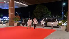 Presiden Prabowo Subianto menghadiri gala dinner yang menjadi agenda puncak Konferensi Tingkat Tinggi (KTT) ke-48 ASEAN di Mactan Expo, Cebu, Filipina, Jumat, 8 Mei 2026.