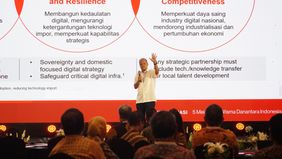 Danantara Indonesia menyelenggarakan Rapat Koordinasi Transformasi Digital BUMN sebagai forum strategis untuk menyelaraskan visi, arah kebijakan, dan rencana kerja transformasi digital di seluruh ekosistem BUMN dalam satu orkestrasi terpadu. 
