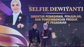 Penghargaan tersebut diberikan sebagai apresiasi atas dedikasi Selfie Dewiyanti dalam mengawal transformasi pemasaran dan inovasi produk digital di Tring! By Pegadaian yang inklusif sehingga berhasil membawa Pegadaian semakin relevan di hati lintas g