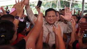 Prabowo Subianto Meninjau Langsung Fasilitas Pendidikan Dan Kesehatan Di Pulau Miangas.
