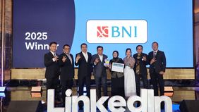 Keseriusan PT Bank Negara Indonesia (Persero) Tbk atau BNI dalam mengelola sumber daya manusia dan transformasi talenta digital kembali mendapat pengakuan internasional.