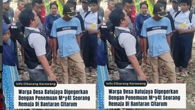 Diketahui remaja tersebut berasal dari kampung Gongcai, Desa Telukbango, Kecamatan Batujaya, Kabupaten Karawang.

