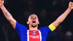 Laman Ligue 1 pada Selasa menyebutkan, PSG yang berada di puncak klasemen dengan 73 poin, akan bertandang ke tim peringkat kedua RC Lens (67 poin) di Stadion Bollaert-Delelis, Lens, Kamis (14/5) dini hari WIB.
