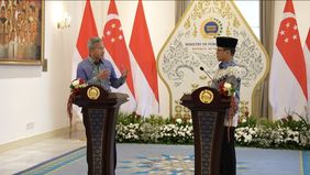 Menteri Luar Negeri Singapura Vivian Balakrishnan mengapresiasi upaya keras pemerintah Indonesia dalam mengevakuasi warga negara Singapura yang meninggal dunia maupun selamat dalam erupsi Gunung Dukono di Maluku Utara, Jumat 08 Mei 2026.
