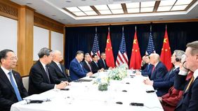 Menteri Luar Negeri Amerika Serikat Marco Rubio dan Menteri Luar Negeri China Wang Yi sepakat bahwa tidak boleh ada negara yang mengenakan tarif tol bagi kapal yang melintasi Selat Hormuz.