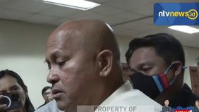 Suasana menegangkan terjadi di Gedung Senat Filipina setelah suara tembakan terdengar di area parlemen dan memicu kepanikan, pada Rabu, 13 Mei 2026.
