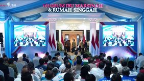 Presiden RI Prabowo Subianto secara resmi membuka Museum Pahlawan Buruh Indonesia Marsinah di Nganjuk, Jawa Timur, Sabtu, 16 Mei 2026