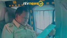 Presiden Prabowo Subianto membagikan momen saat membaca surat dari seorang siswa sekolah dasar terkait program Makan Bergizi Gratis (MBG).