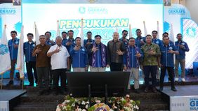 Gerakan Ekonomi Kreatif Nasional (Gekrafs) resmi menggelar pelantikan serentak Dewan Pimpinan Wilayah (DPW) Sulawesi Tenggara bersama 10 Dewan Pimpinan Cabang (DPC) kabupaten/kota se-Sultra di STIE 66 Kendari pada Sabtu, 16 Mei 2026.
