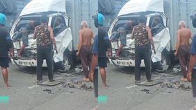 Beruntung, tidak ada korban jiwa, namun pengenudi truk boks Isuzu Traga berikut seorang penumpang dan pengemudi mobil Isuzu Panther berikut seorang penumpangnya mengalami luka ringan dan segera dilarikan ke rumah sakit.